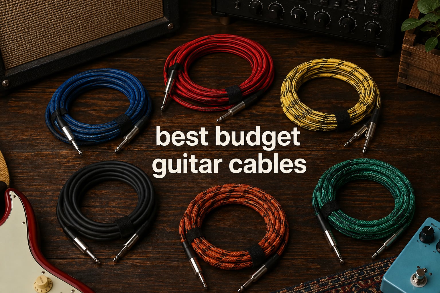 best budget guitar cables