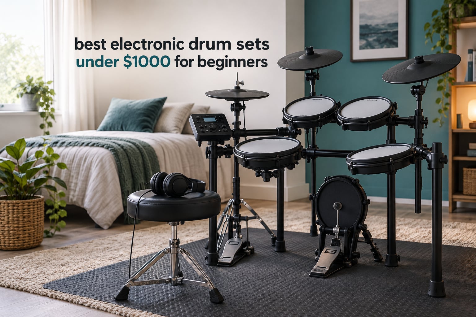 best electronic drum sets under $1000 for beginners