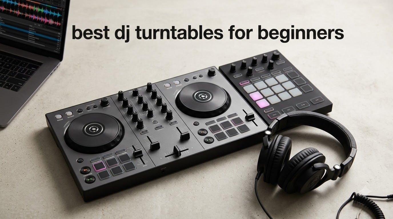 best dj turntables for beginners