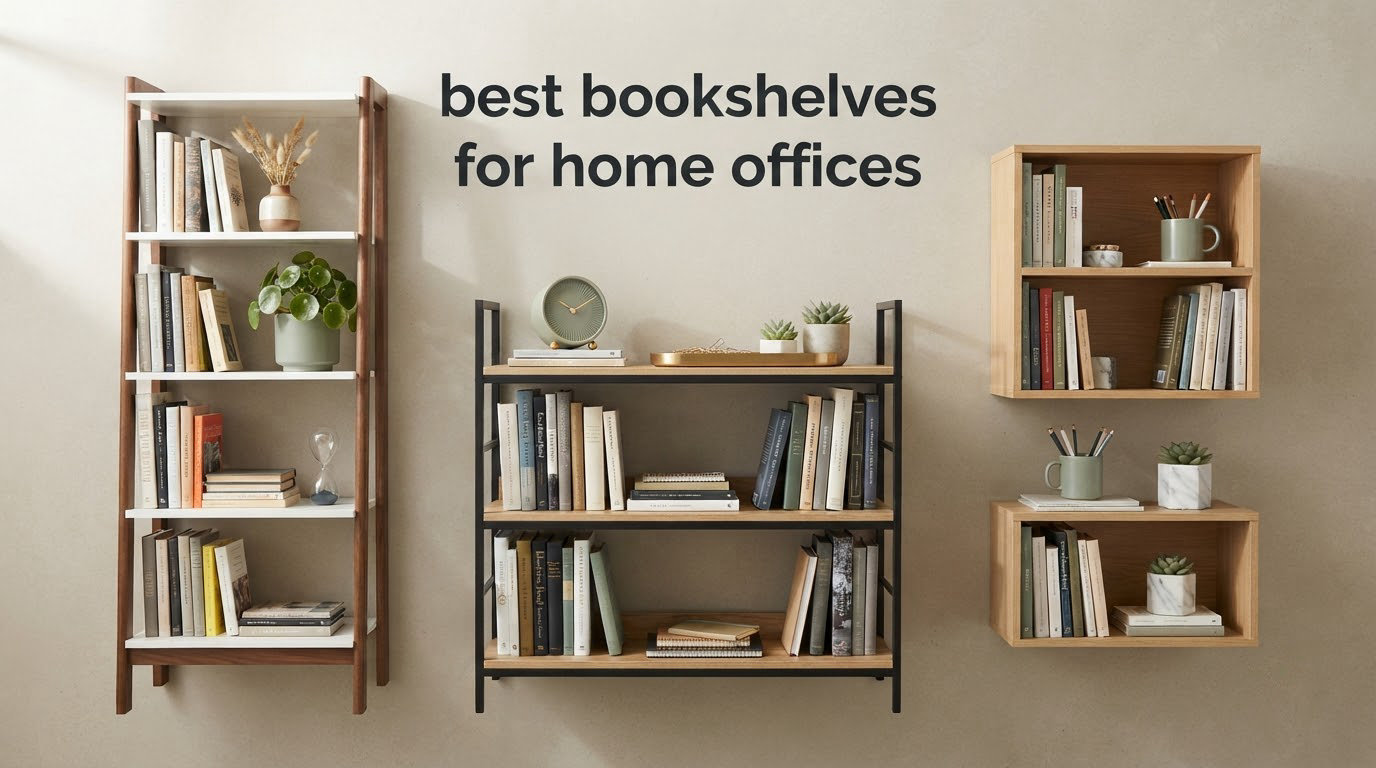 best bookshelves for home offices