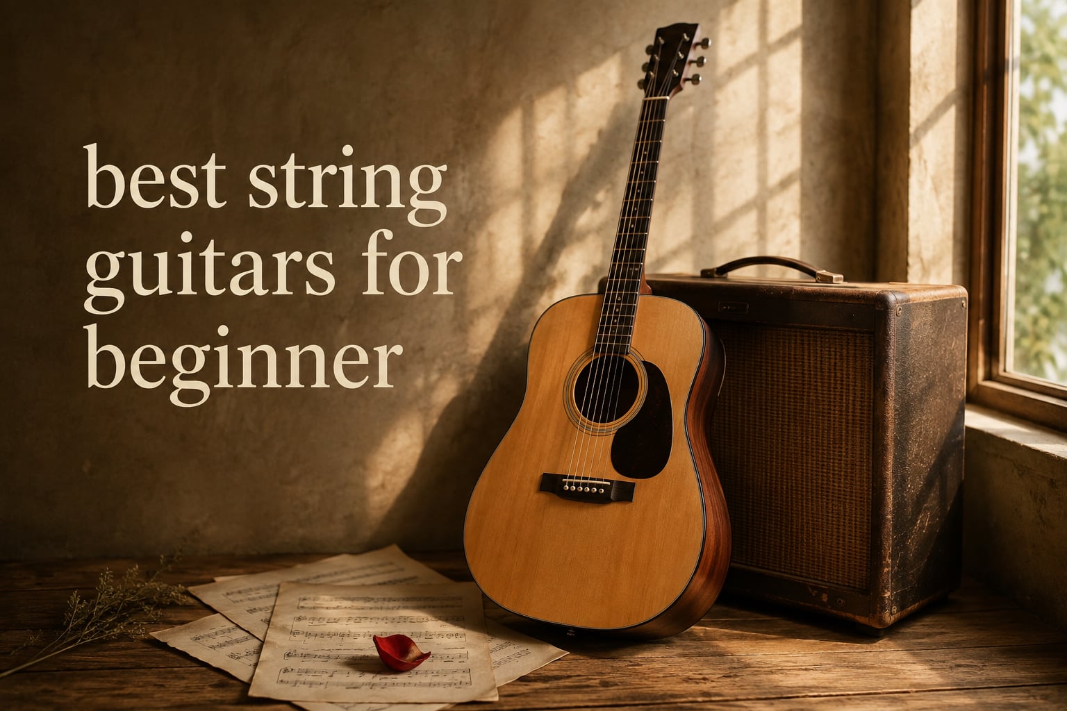 best string guitars for beginner