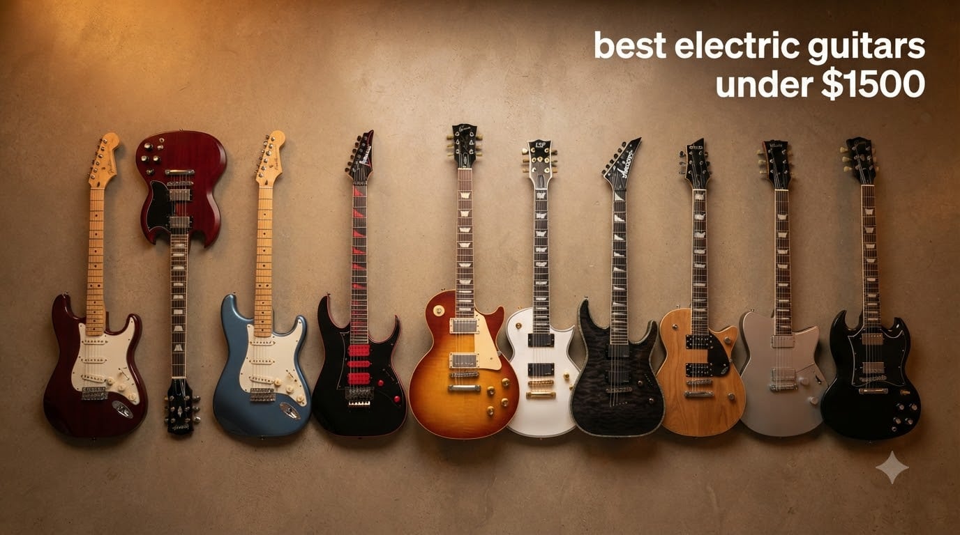 best electric guitars under $1500