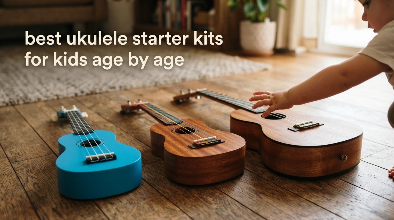 best ukulele starter kits for kids age by age