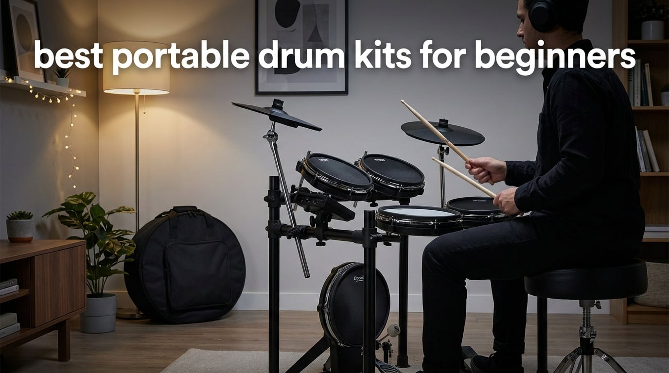 best portable drum kits for beginners