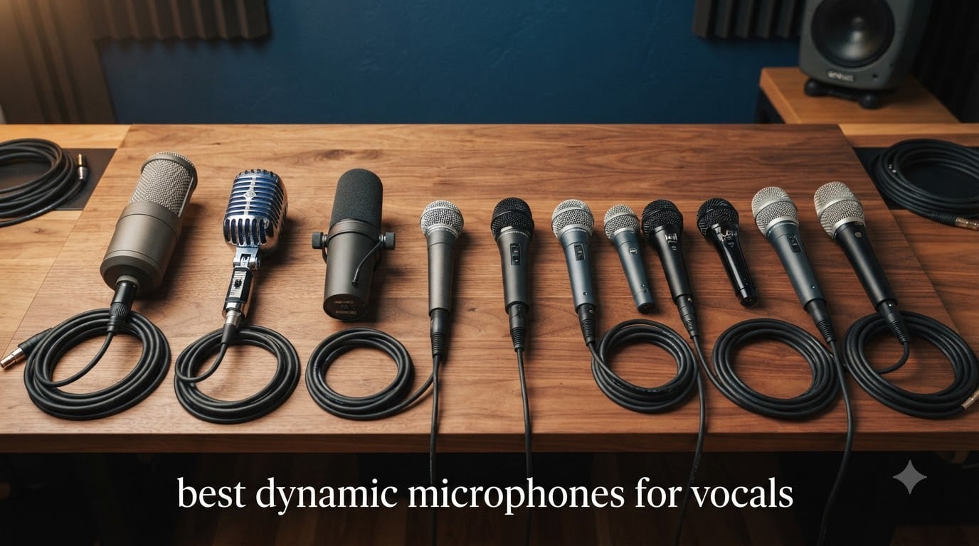 best dynamic microphones for vocals