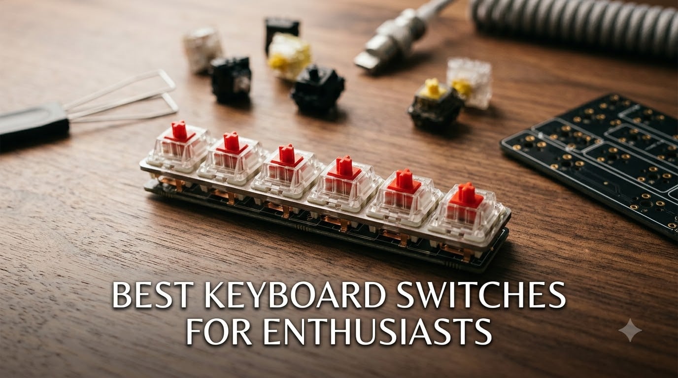 best keyboards switches for enthusiasts
