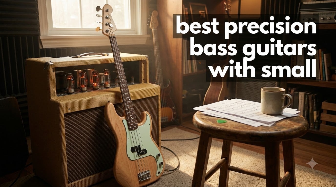 best precision bass guitars with small