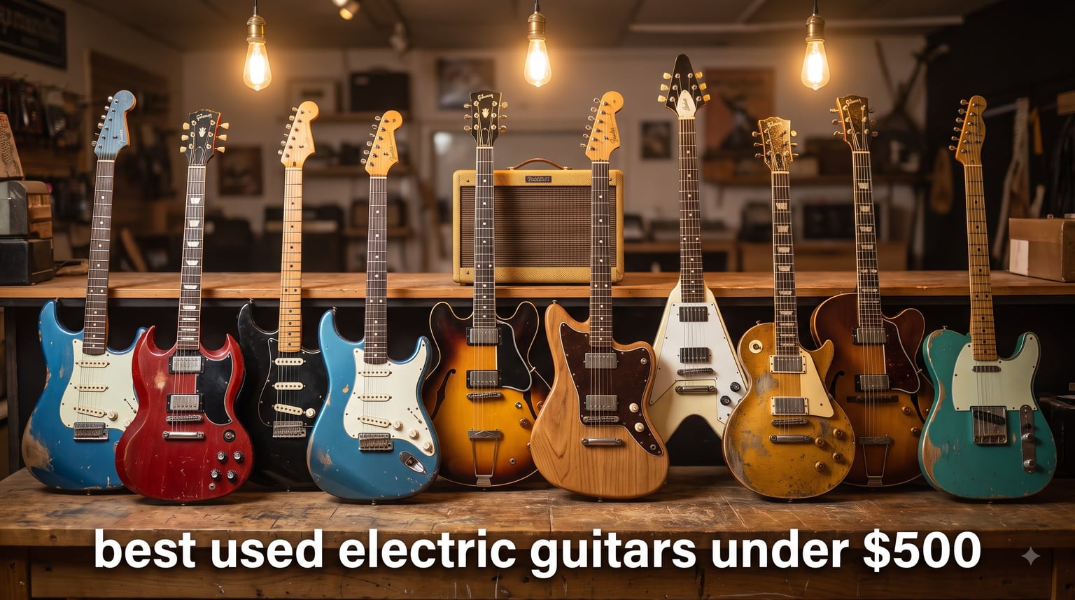 best used electric guitars under $500