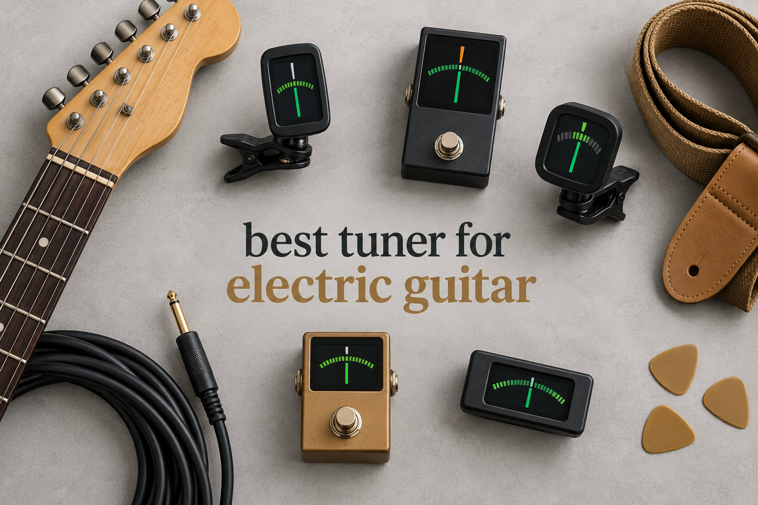 best tuner for electric guitar