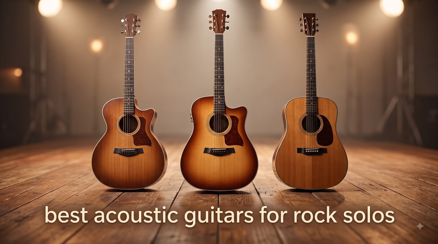 best acoustic guitars for rock solos