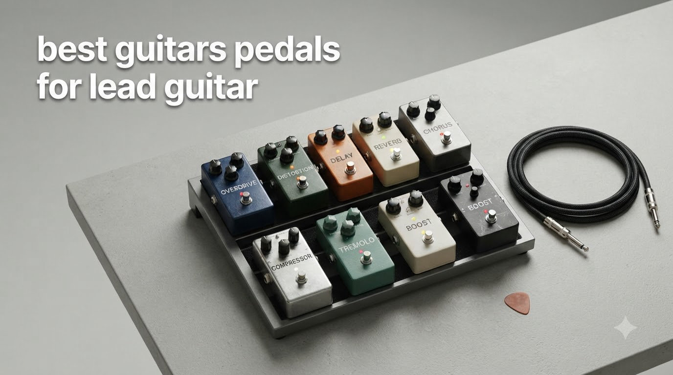 best guitars pedals for lead guitar