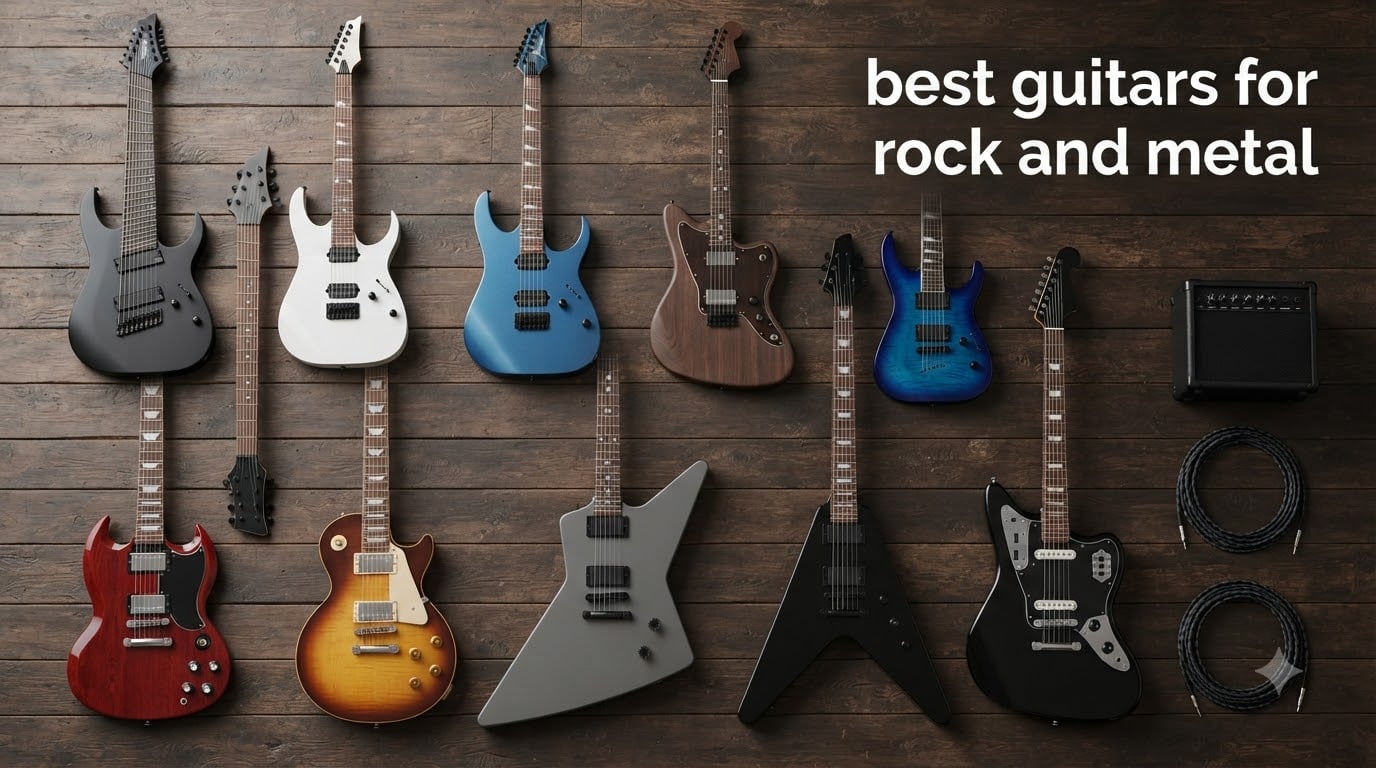 best guitars for rock and metal