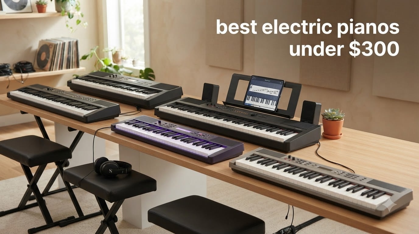 best electric pianos under $300