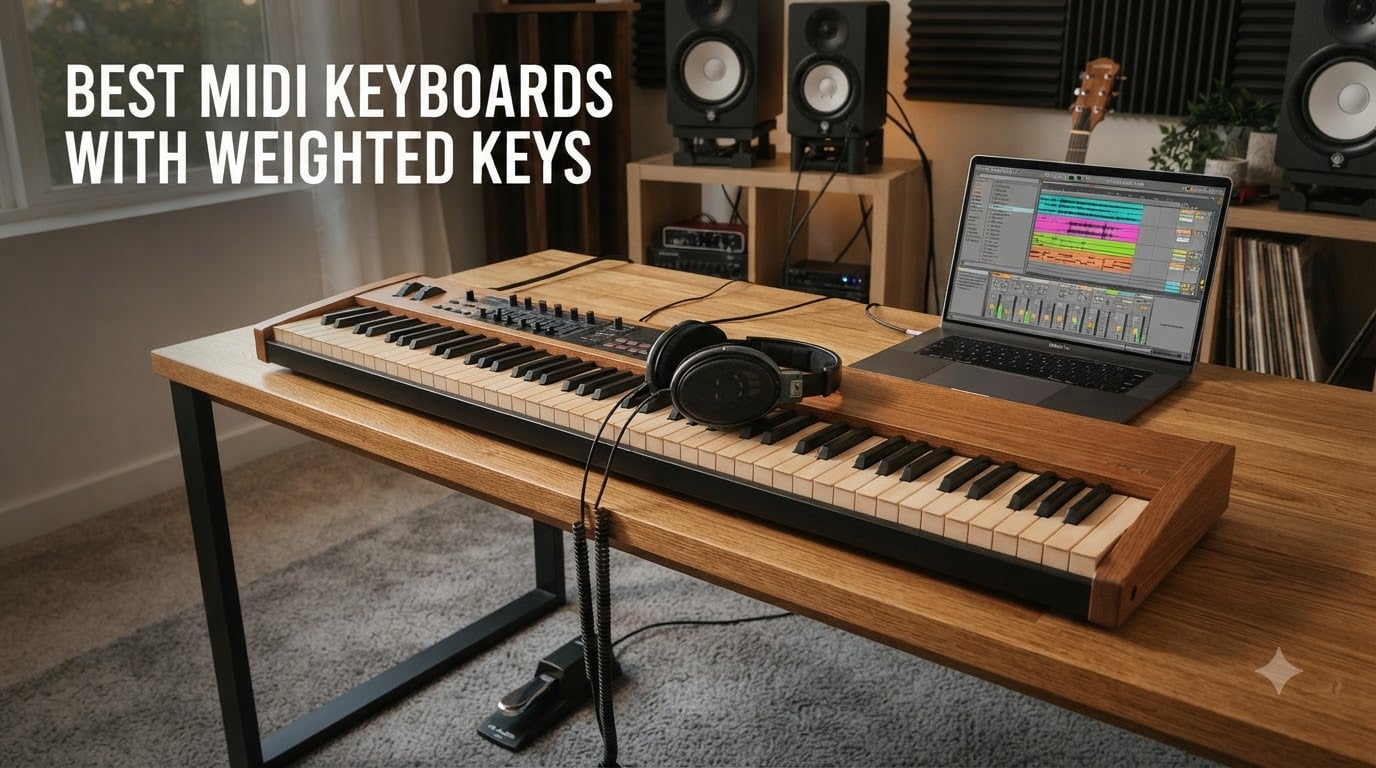 best midi keyboards with weighted keys