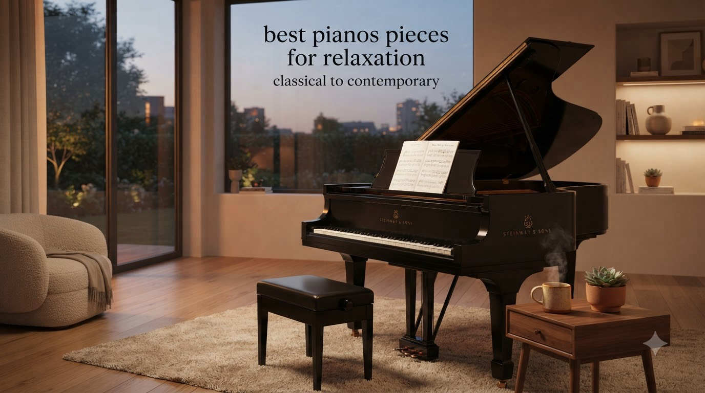 best pianos pieces for relaxation classical to contemporary
