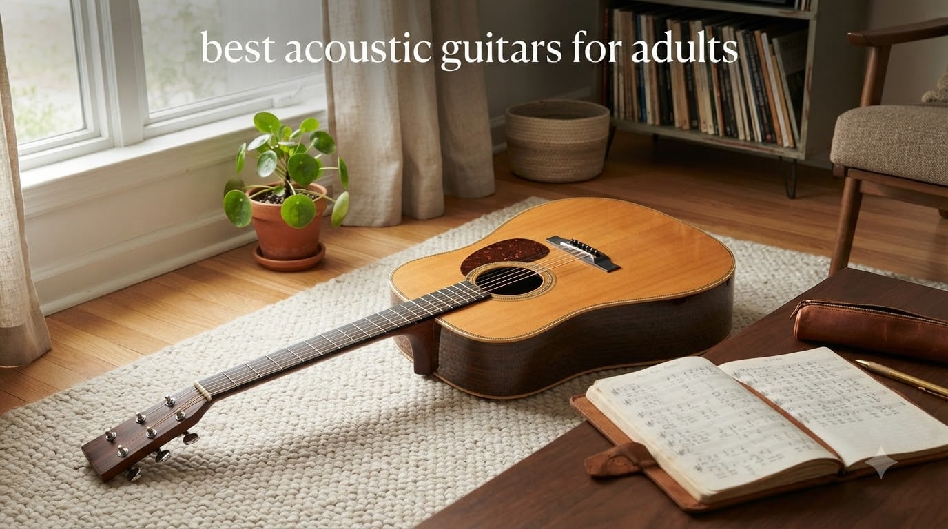 best acoustic guitars for adults