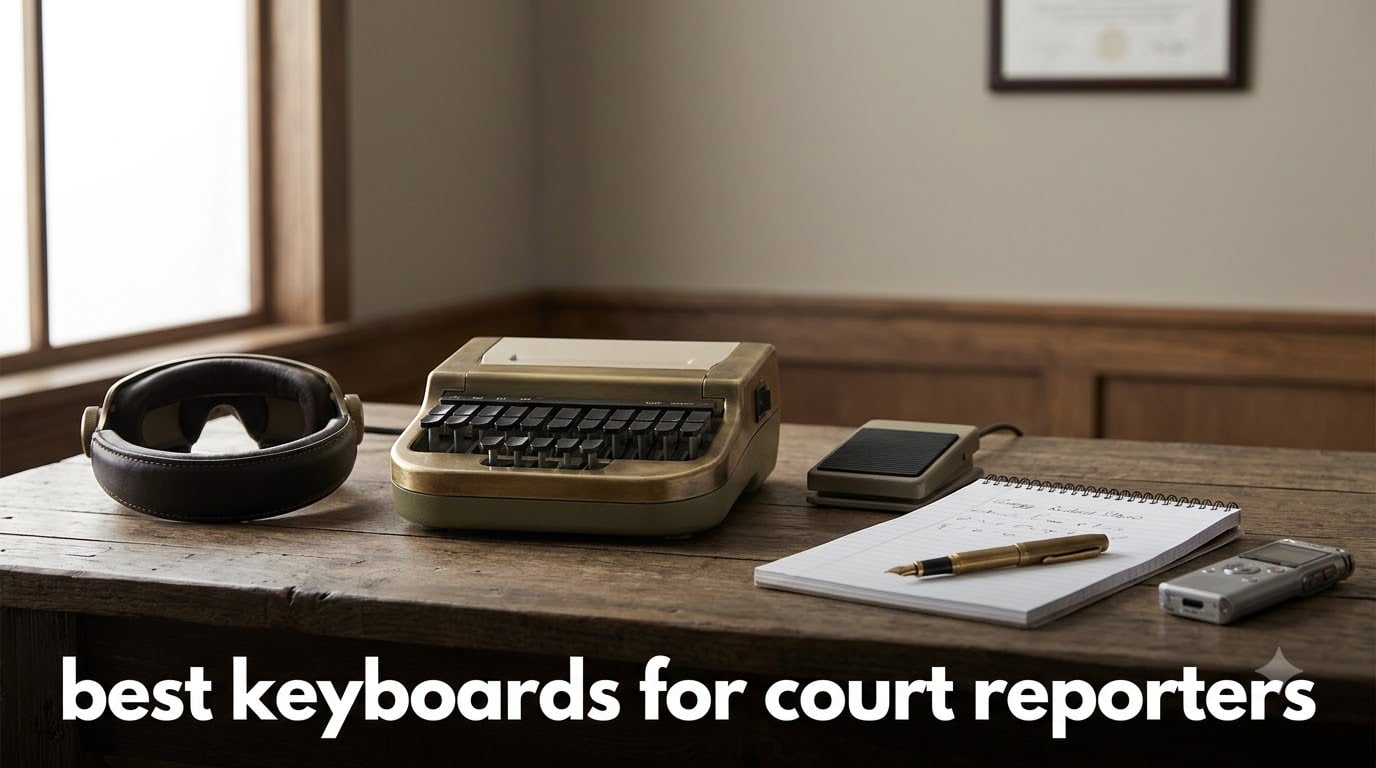 best keyboards for court reporters