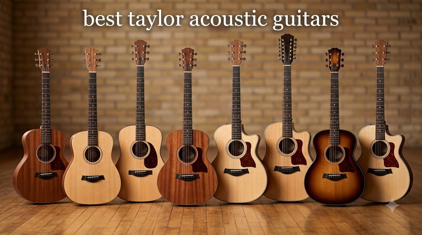best taylor acoustic guitars