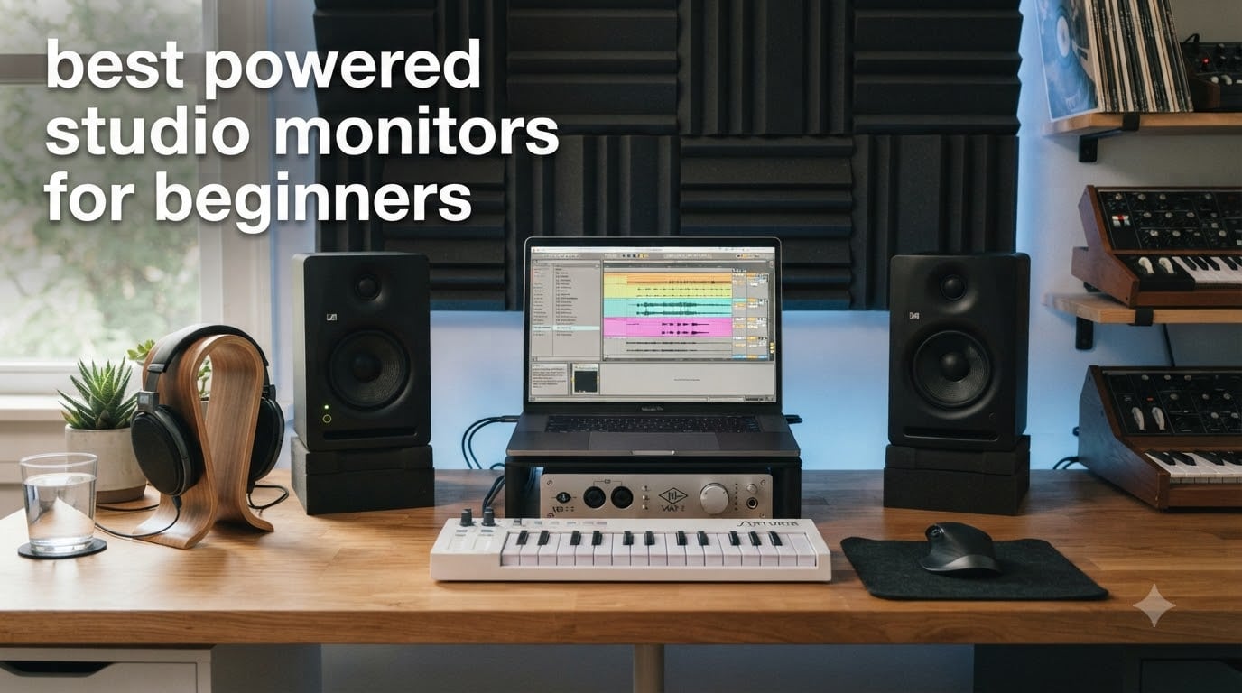 best powered studio monitors for beginners