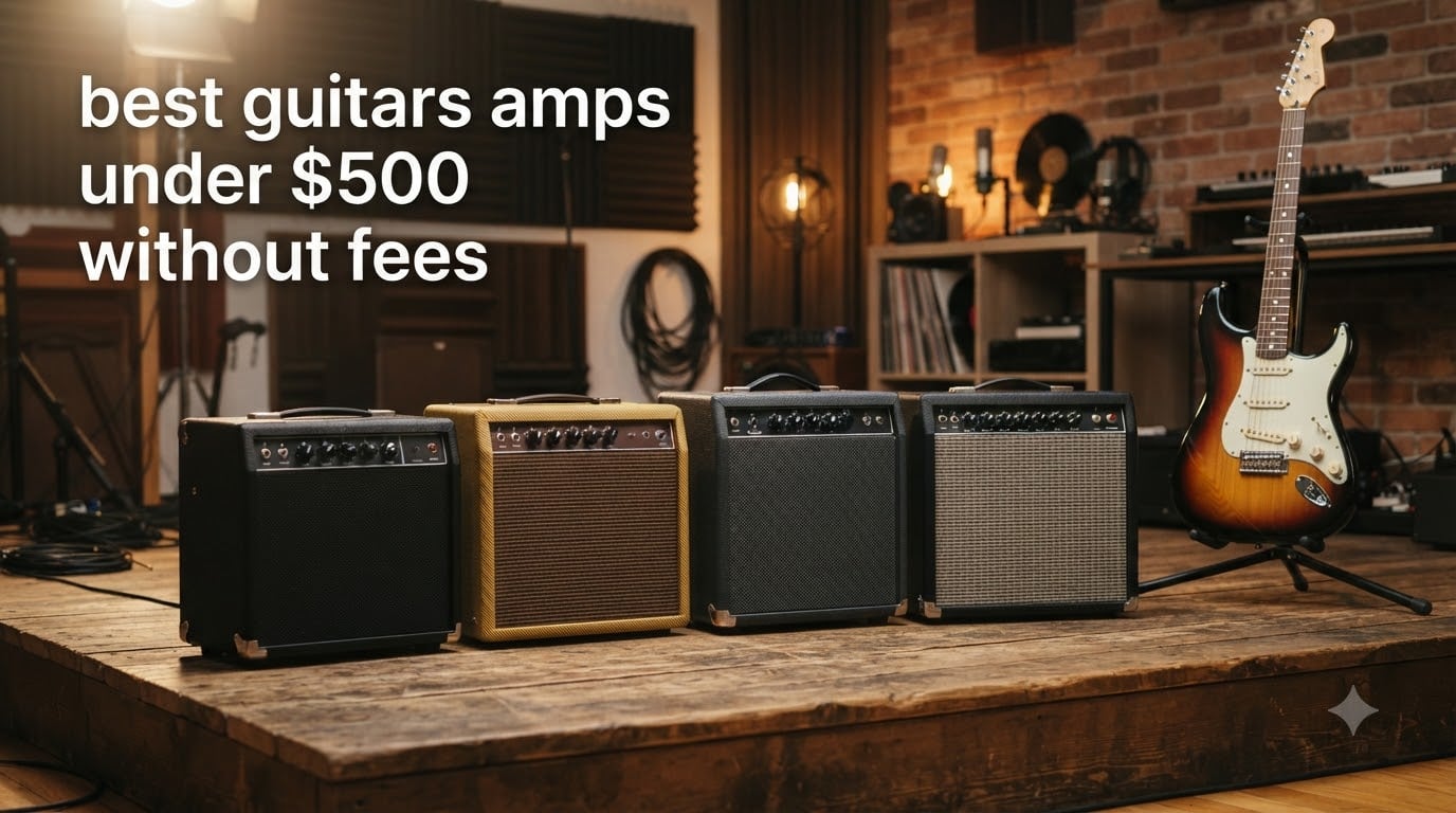 best guitars amps under $500 without fees