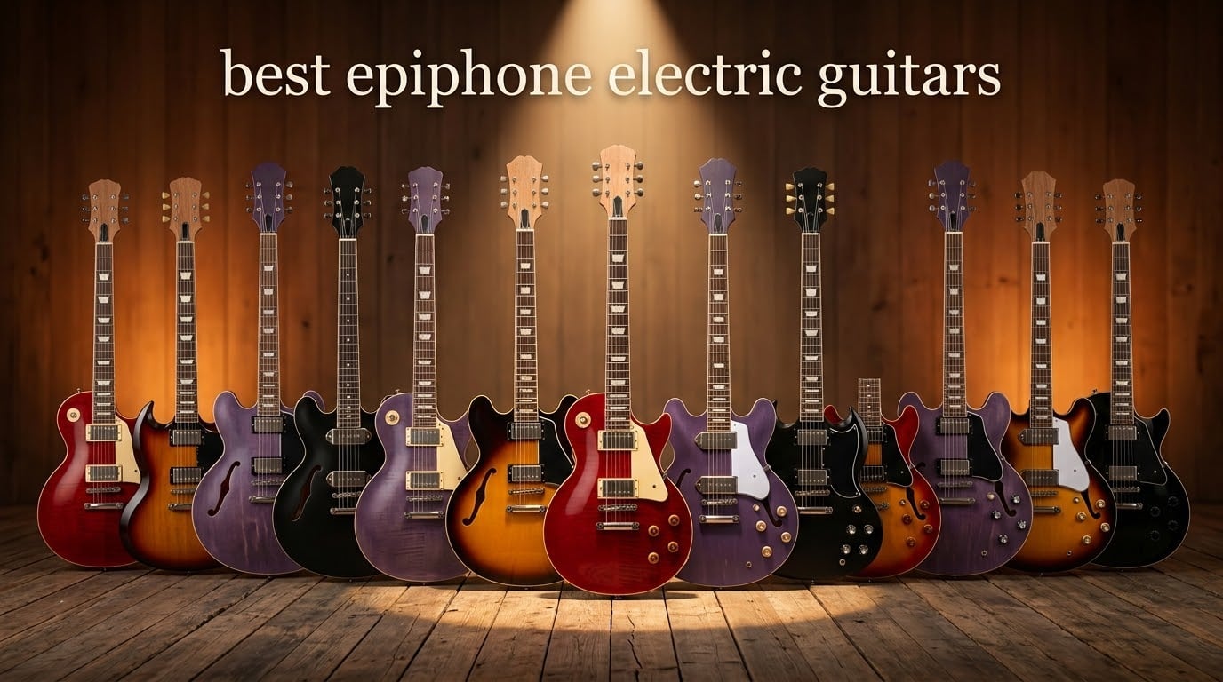 best epiphone electric guitars