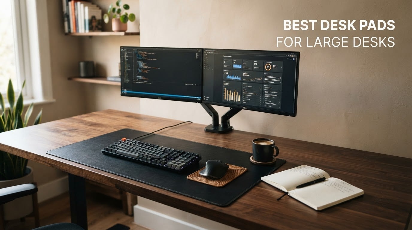 best desk pads for large desks