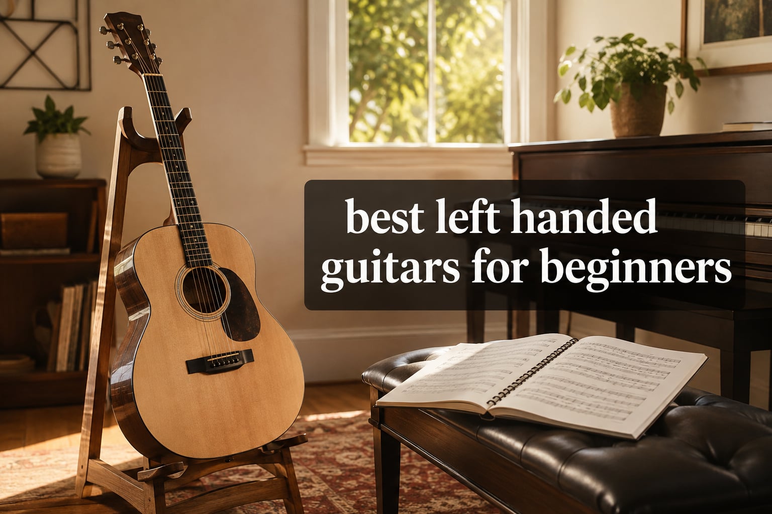 best left handed guitars for beginners