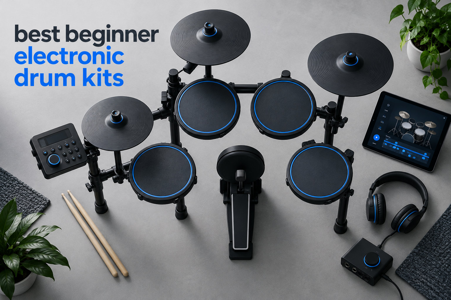 best beginner electronic drum kits