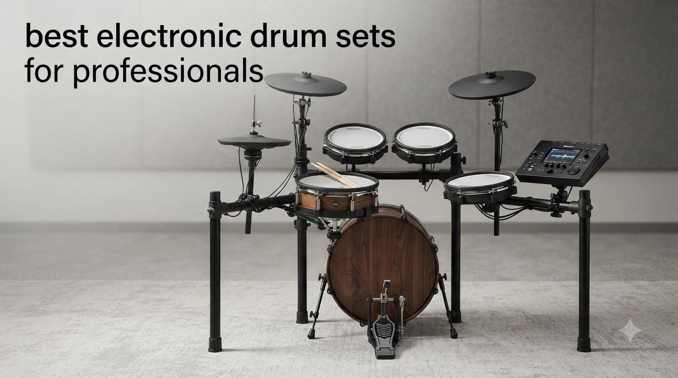 best electronic drum sets for professionals