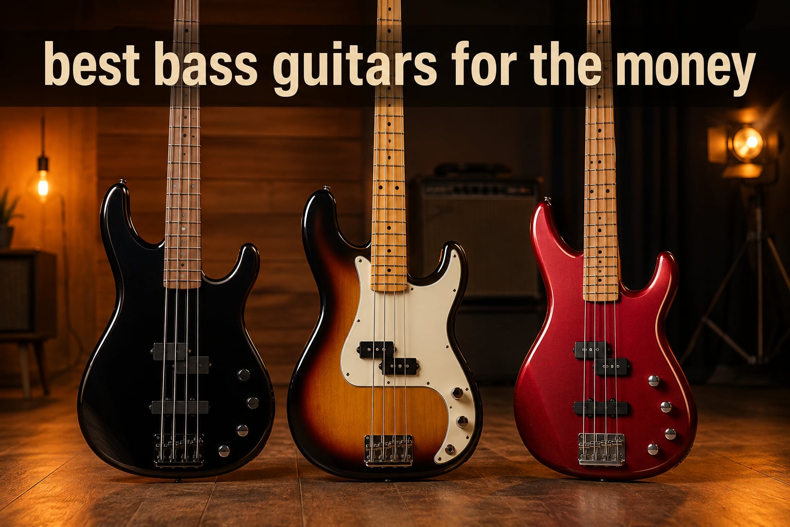 best bass guitars for the money