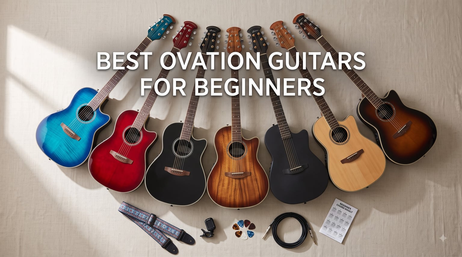 best ovation guitars for beginners
