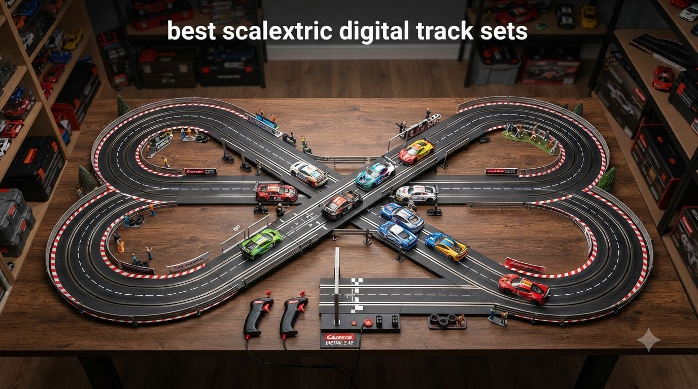 best scalextric digital track sets