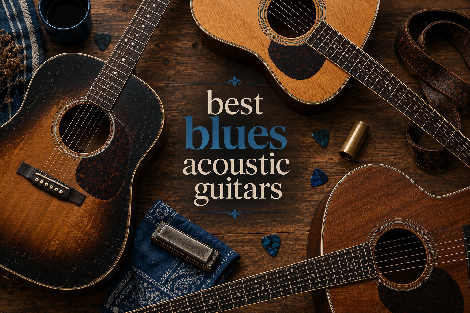best blues acoustic guitars