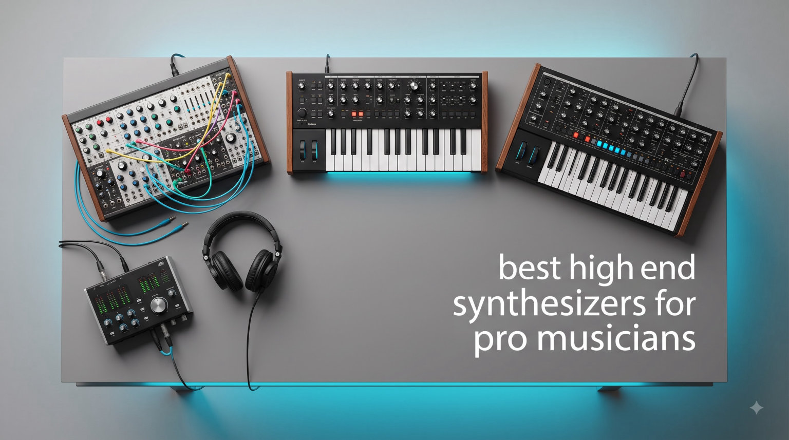 best high end synthesizers for pro musicians