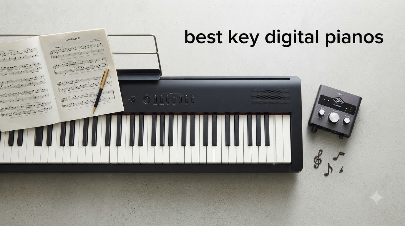 best key digital pianos