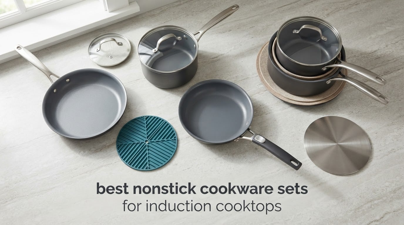 best nonstick cookware sets for induction cooktops