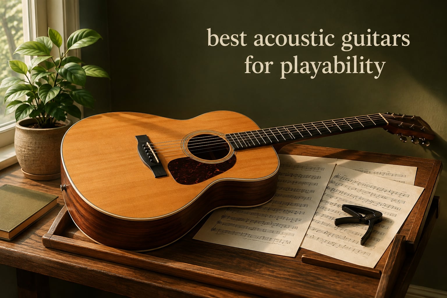 best acoustic guitars for playability