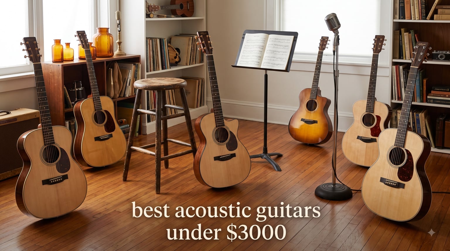 best acoustic guitars under $3000