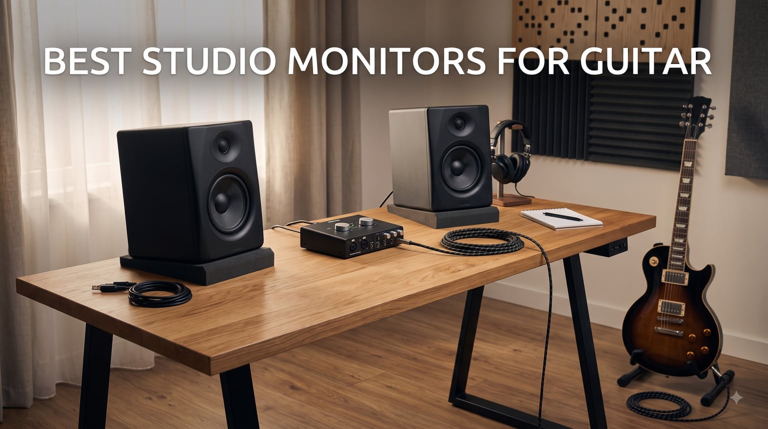 best studio monitors for guitar