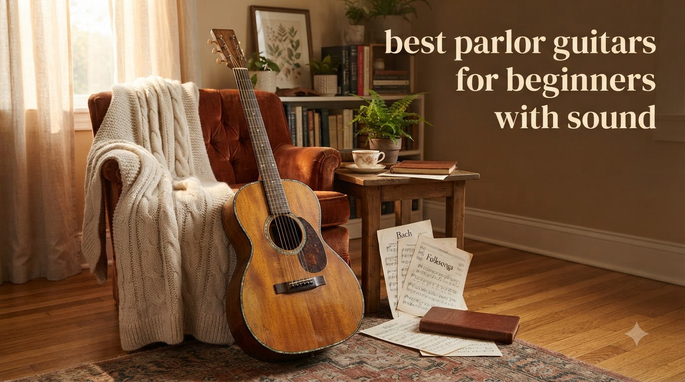 best parlor guitars for beginners with sound