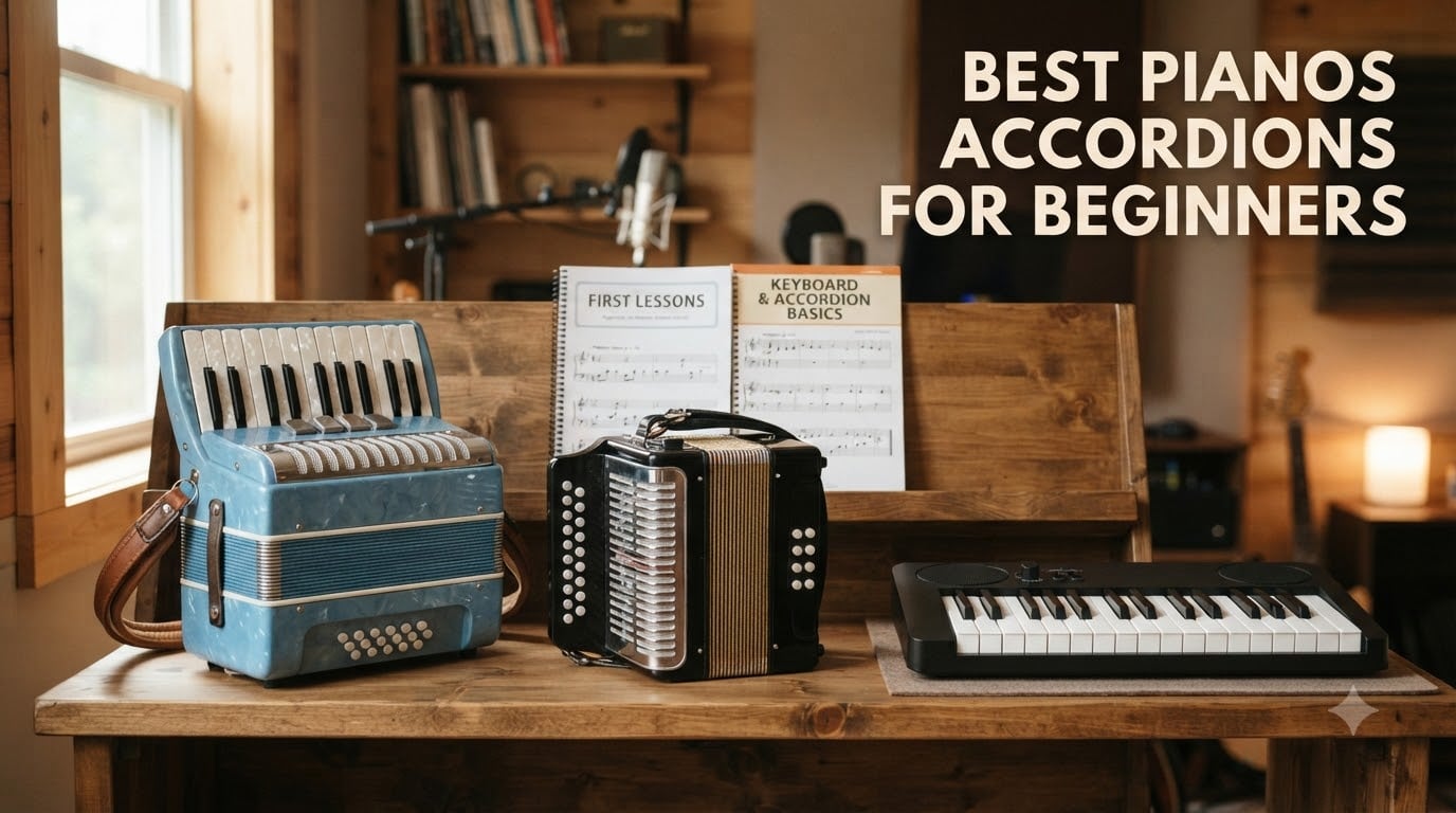 best pianos accordions for beginners
