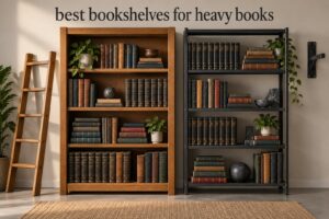 best bookshelves for heavy books