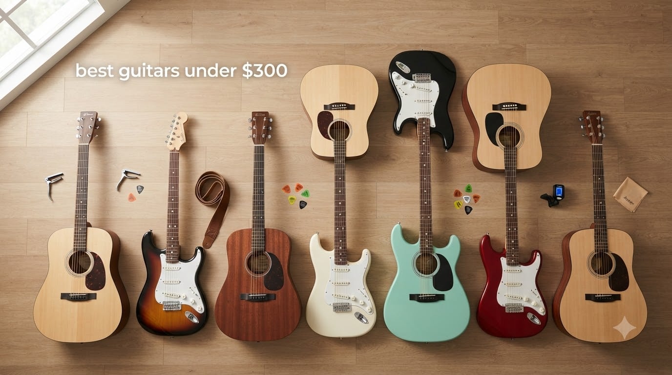 best guitars under $300
