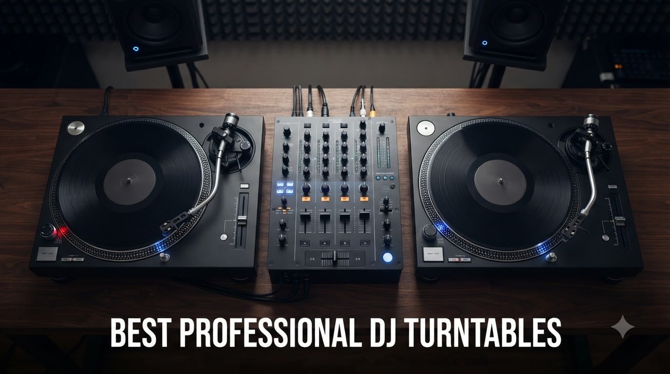 best professional dj turntables