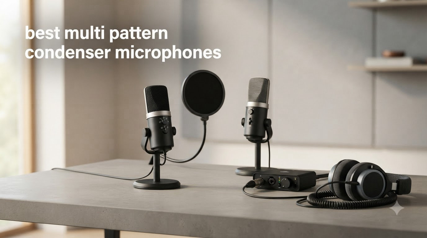 best multi pattern condenser microphones