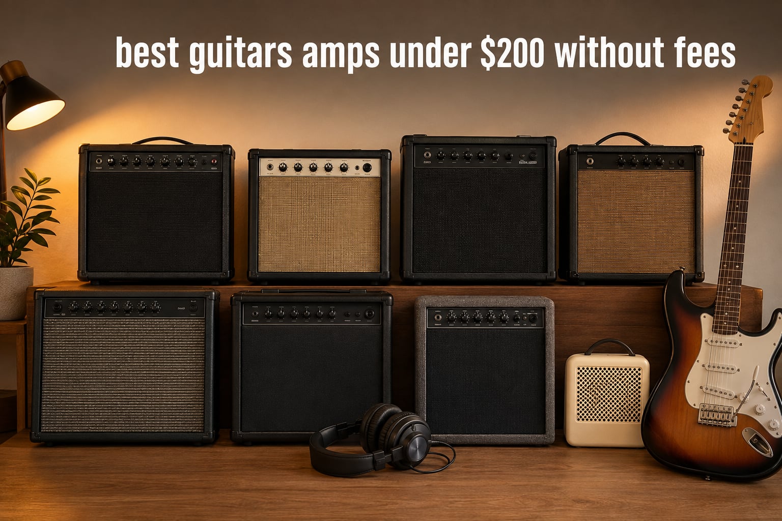 best guitars amps under $200 without fees