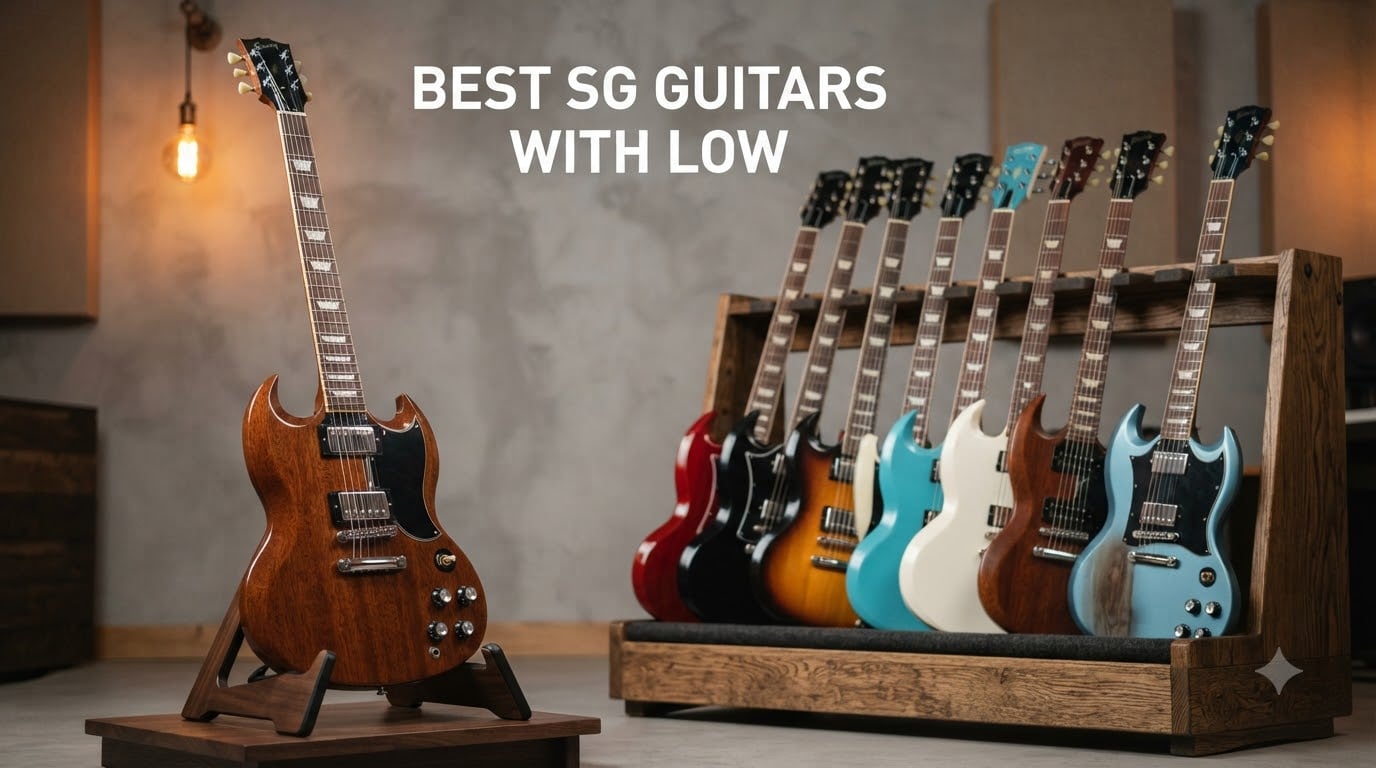 best sg guitars with low