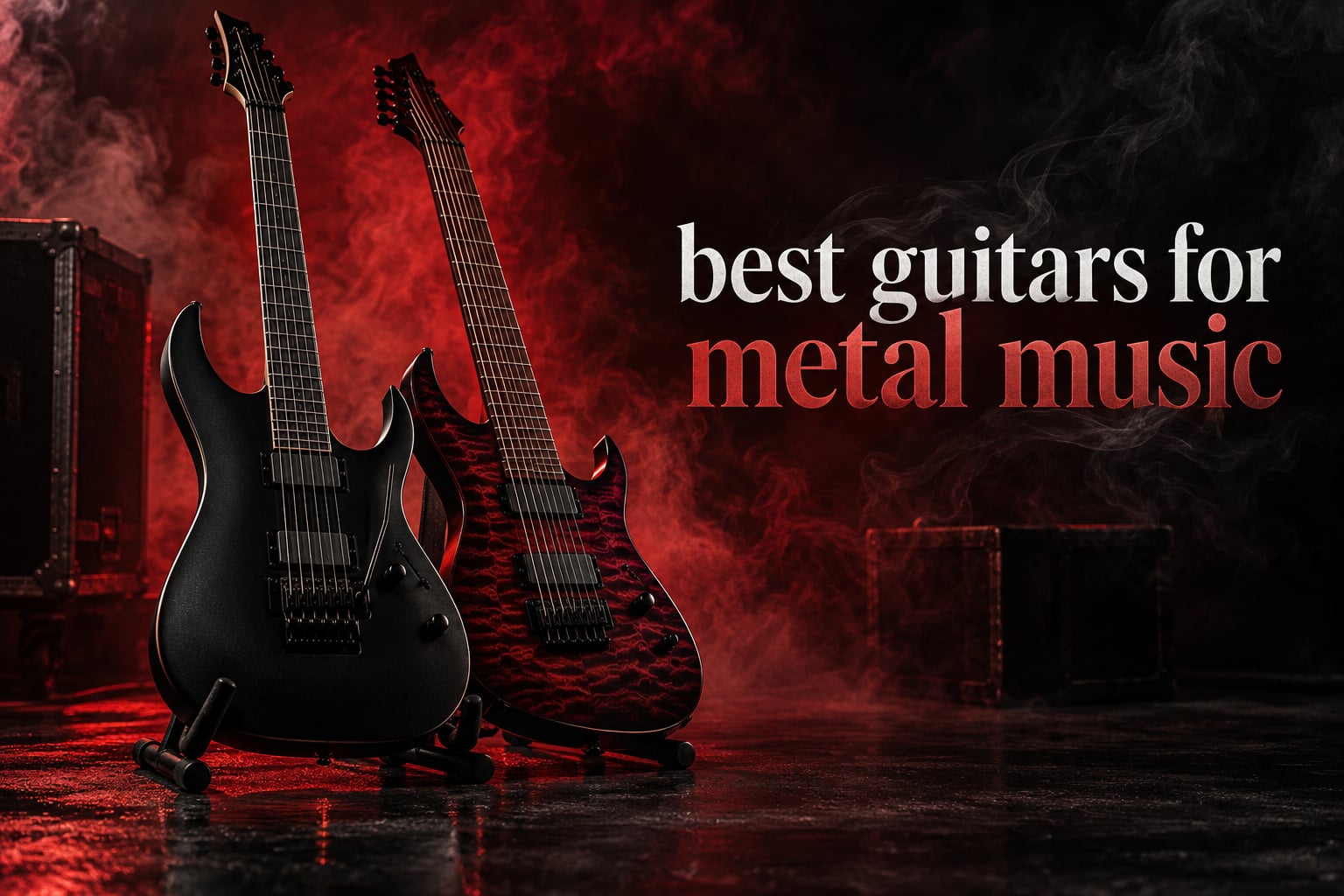best guitars for metal music