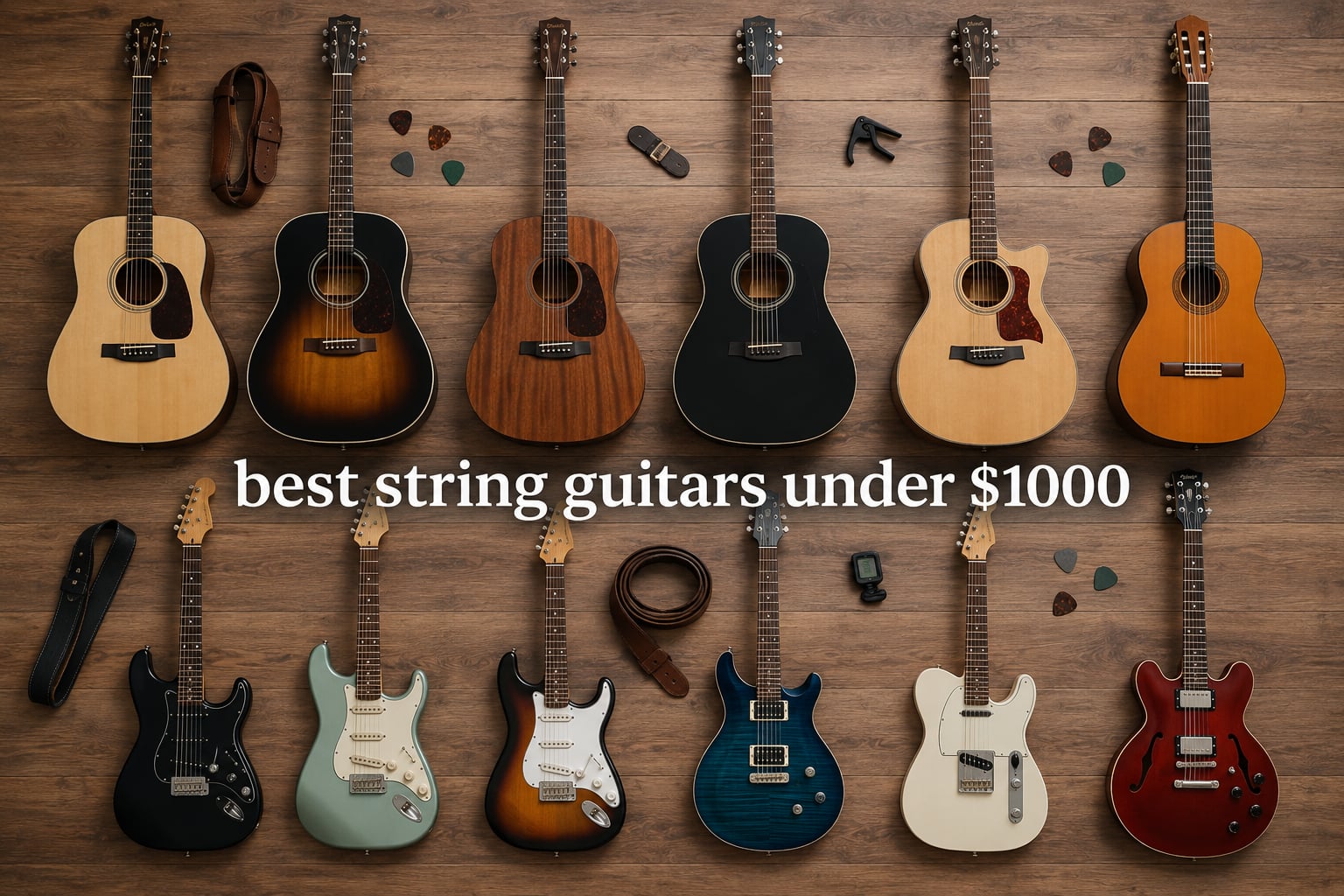 best string guitars under $1000