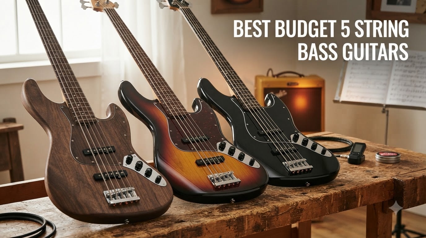 best budget 5 string bass guitars